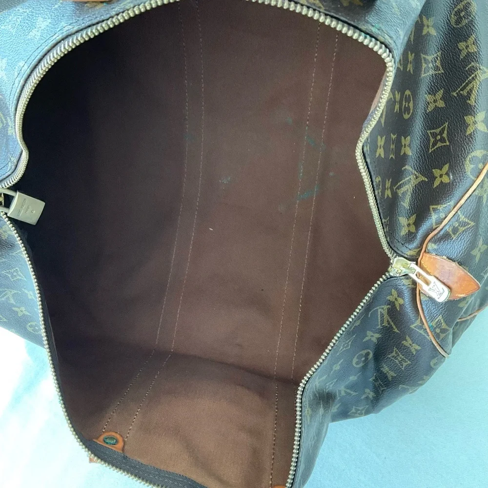Authentic Louis Vuitton Keepall 55 Monogram Duffle Travel Bag Vintage
